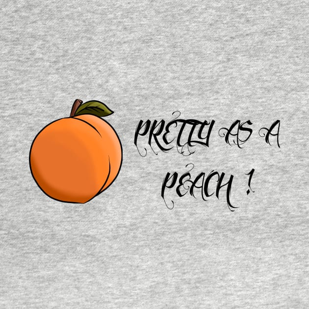 Pretty as a peach by Art by Eric William.s